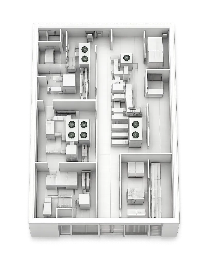 HVAC layout